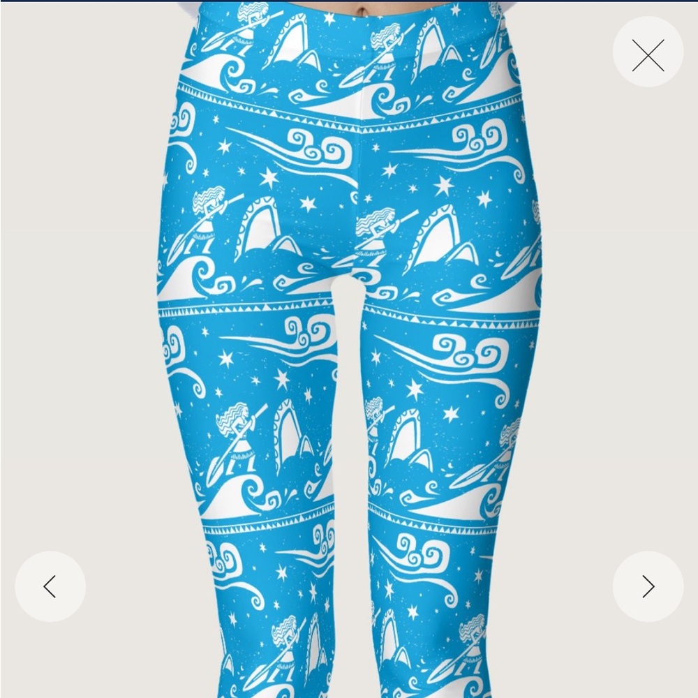 Moana | Sail By The Stars - Pattern Leggings
